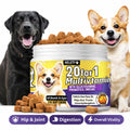 20-in-1 Dog Multivitamin Soft Chews | Skin, Coat, Joint, Gut & Immune Support | 120 Chews