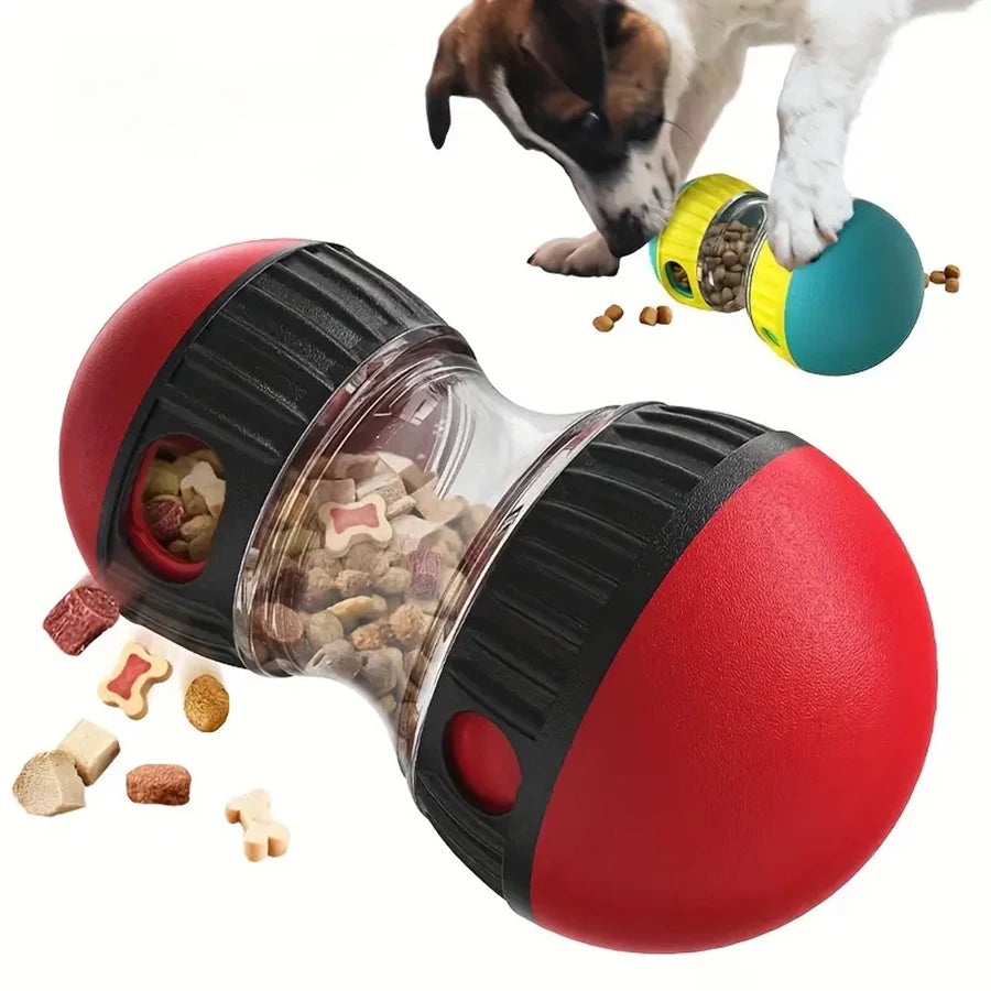 Interactive Treat Dispensing Slow Feeder Toy | Puzzle Chew Toy for Dogs & Cats