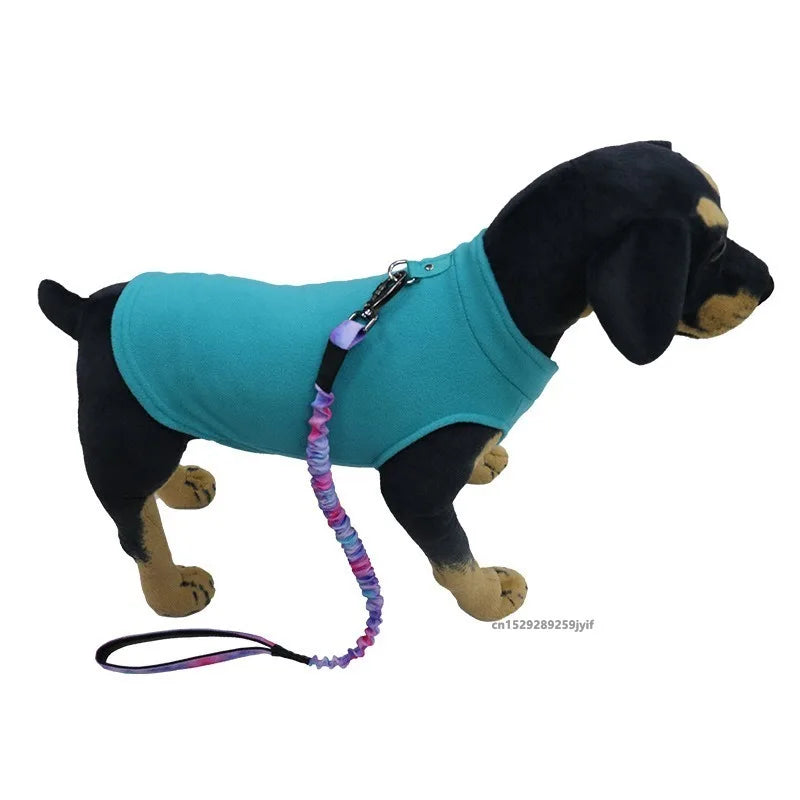 Warm Fleece Dog Vest with D-Ring | Soft Winter Jacket for Small Dogs & Cats