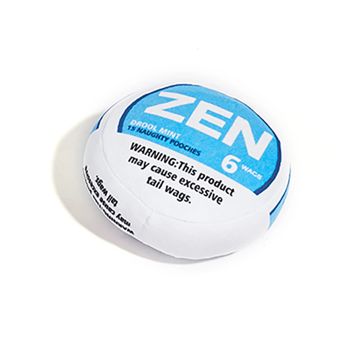 Zen Pupper Deckies Plush Squeaky Dog Toy | Funny Crinkle Toy for Interactive Play