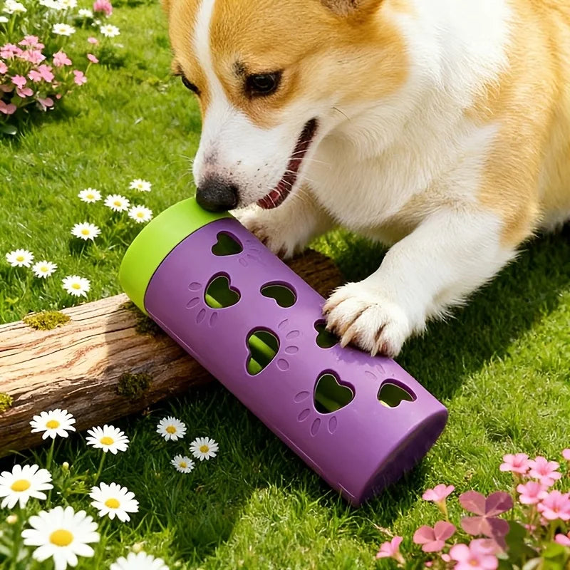 Interactive Slow Feeder Treat Dispenser Toy | Puzzle Feeder & Mental Enrichment for Dogs & Cats