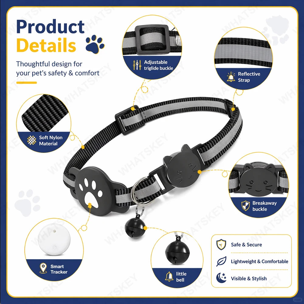 Smart Bluetooth Pet Finder | Google Find My Device Compatible