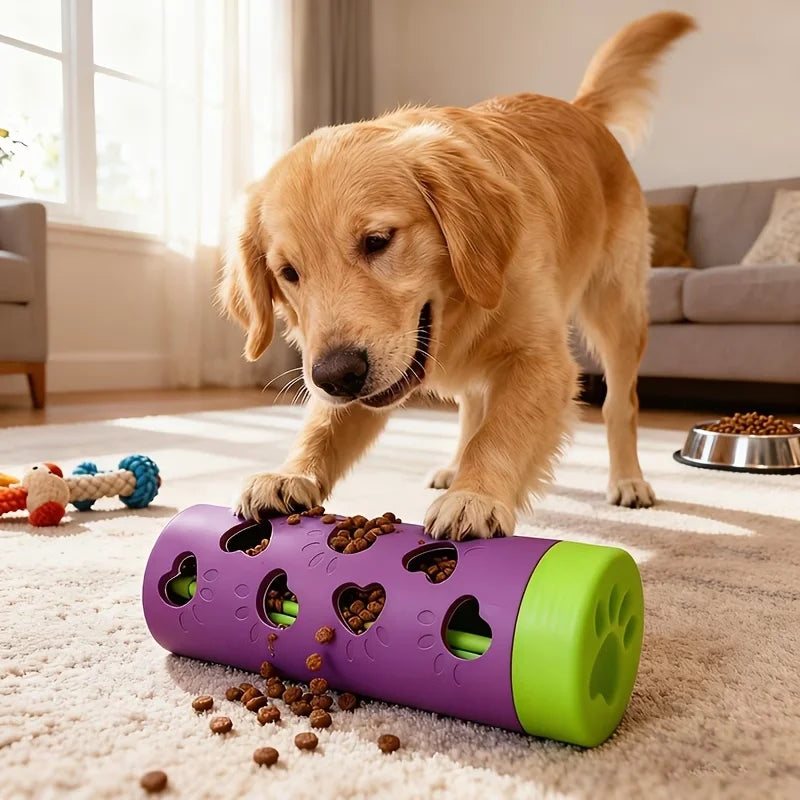 Interactive Slow Feeder Treat Dispenser Toy | Puzzle Feeder & Mental Enrichment for Dogs & Cats