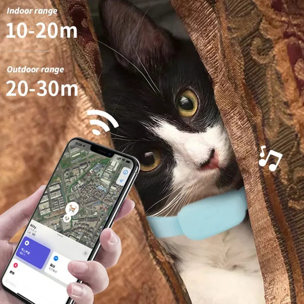 Smart Bluetooth Pet Finder | Apple Find My Collar