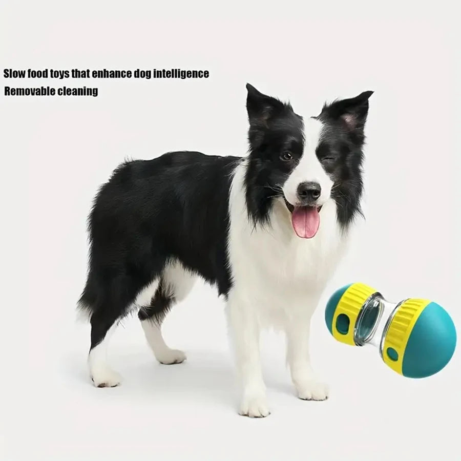Interactive Treat Dispensing Slow Feeder Toy | Puzzle Chew Toy for Dogs & Cats