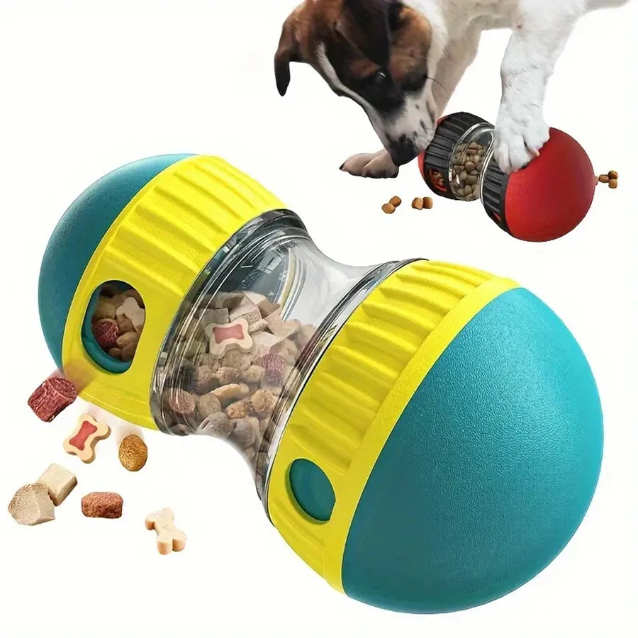 Interactive Treat Dispensing Slow Feeder Toy | Puzzle Chew Toy for Dogs & Cats